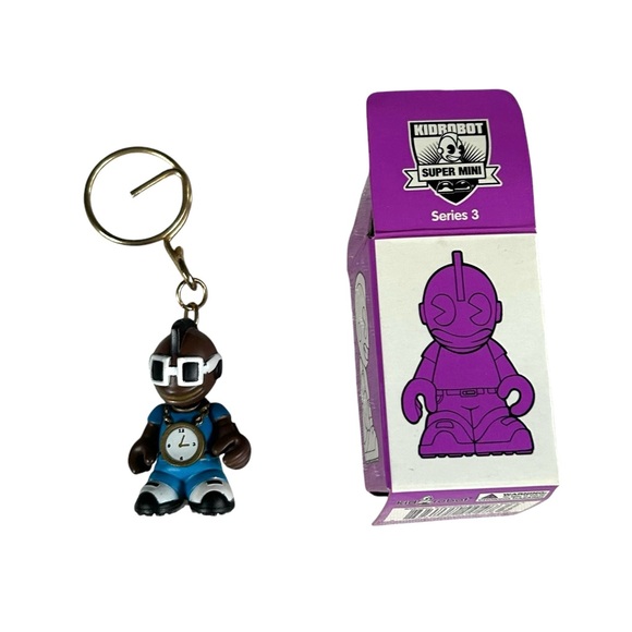 Kidrobot Super Mini Keychain Series 3 2007 "Yeeeah Boy" Flava Flav Hip Hop w Box - Picture 1 of 10